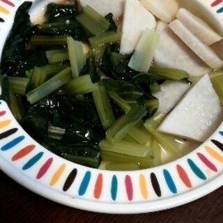 離乳食★小松菜と里芋の中華和え